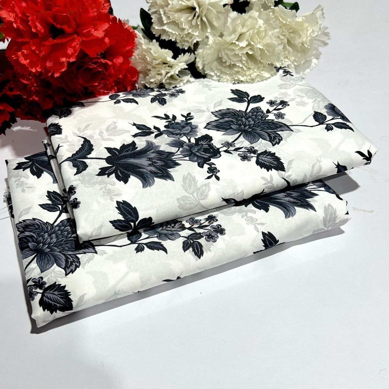 Vicuna Original Cotton Unstitched 2Piece - 001